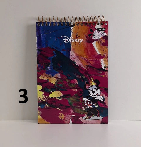 Caderno Espiral no Topo Capa Dura - Disney Projeto De&I