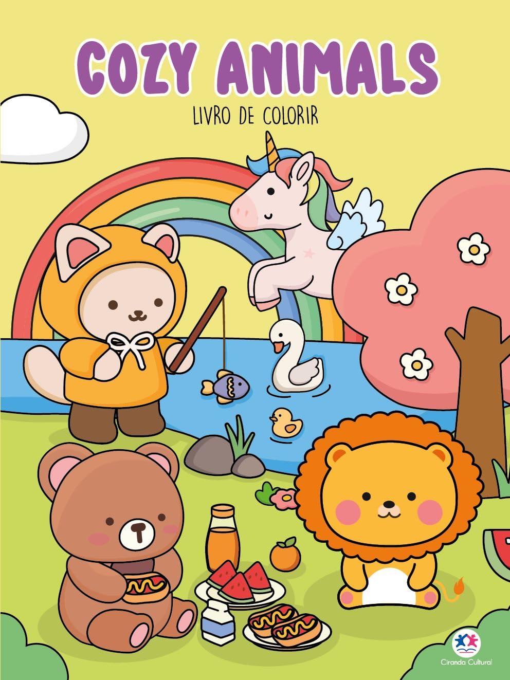 Livro Para Colorir - Página Grande