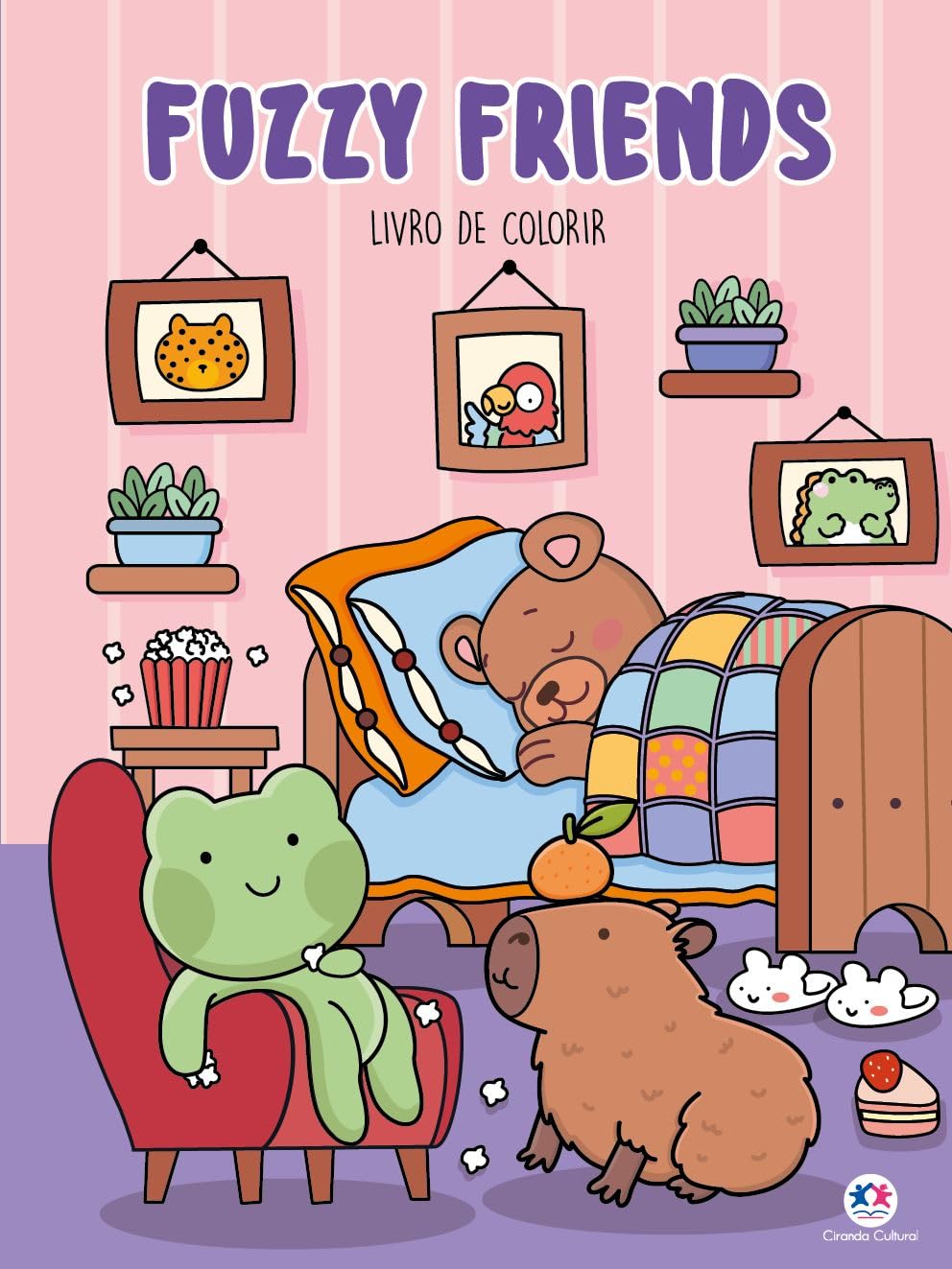 Livro Para Colorir - Página Grande
