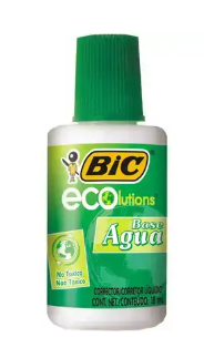 Corretivo Líquido - Aqua Ecolution Bic