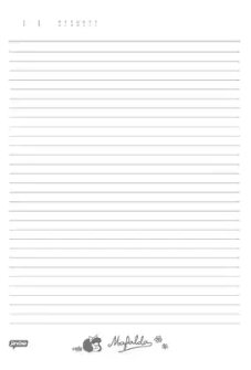 Caderno Espiral Universitário Mafalda - Capa Dura 1 Matéria