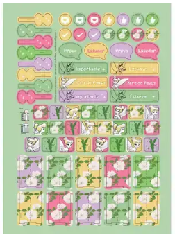 Caderno Espiral Universitário Tinker Bell Kraft - Capa Dura 1 Matéria