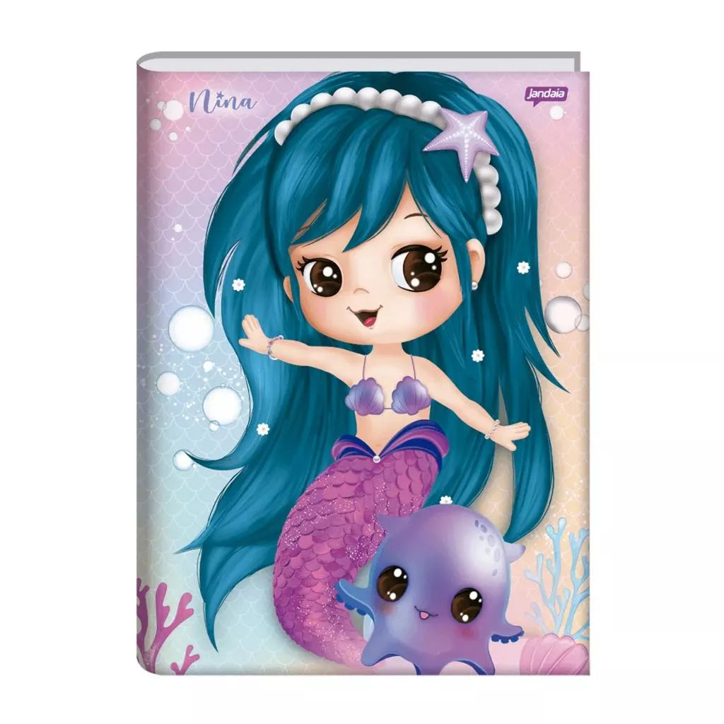 Caderno Universitário Brochura Nina - Capa Dura