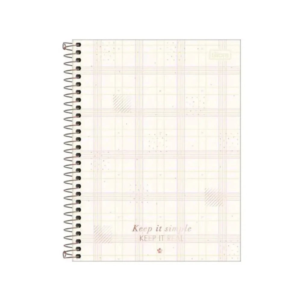 Caderno Espiral Capa Dura Colegial Soho - Tilibra 1 Matéria
