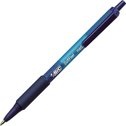 Caneta Soft Feel BIC - Ponta Média 1.0 mm