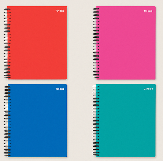 Caderno Espiral Universitário Stiff Slim - Capa Dura 1 Matéria