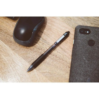 Caneta Esferográfica Retrátil Zebra Z-GRIP - Média PRETA
