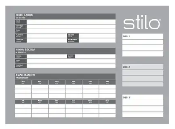 Caderno de Cartografia e Desenho Espiral Capa Dura - Stilo