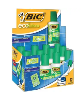 Corretivo Líquido - Aqua Ecolution Bic