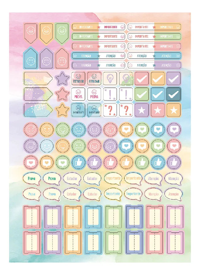 Caderno Espiral Duplo Universitário NEO La Creme - Capa Dura 1 Matéria
