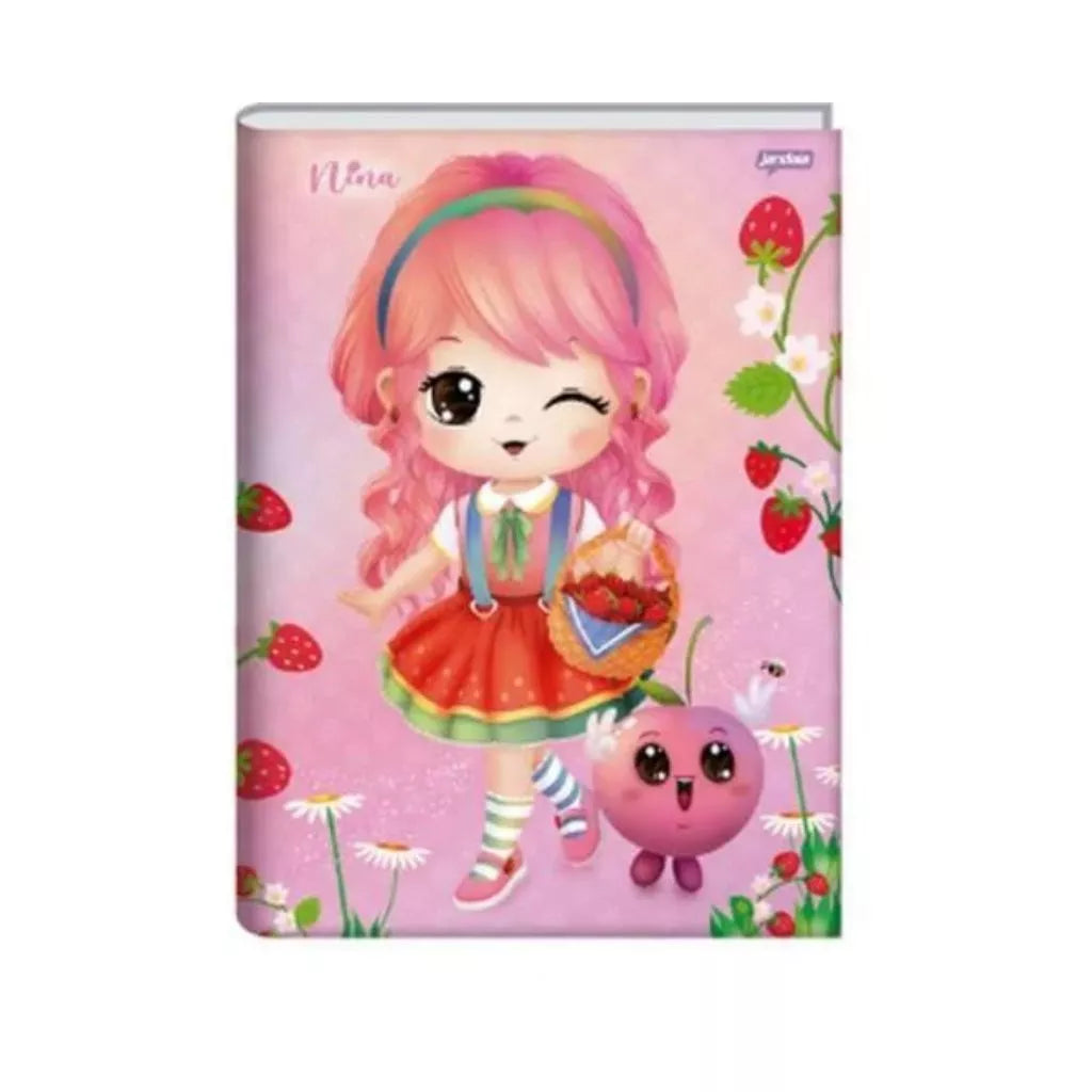 Caderno Universitário Brochura Nina - Capa Dura