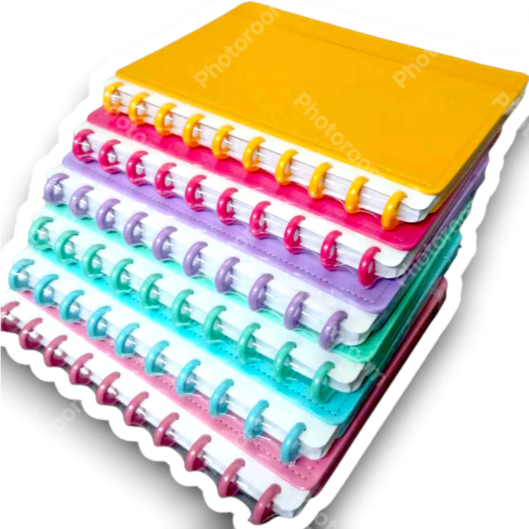 Caderno Reposicionável DISKO A4 - CORES