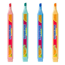 Caneta Marca Texto Mentos - Compactor